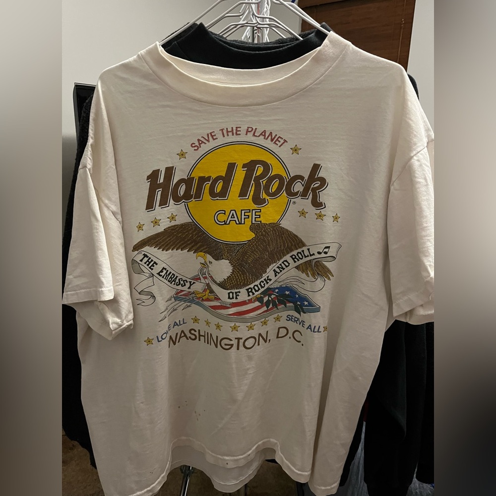 HARD ROCK CAFE VINTAGE SINGLE STITCH T-shirt Size XL